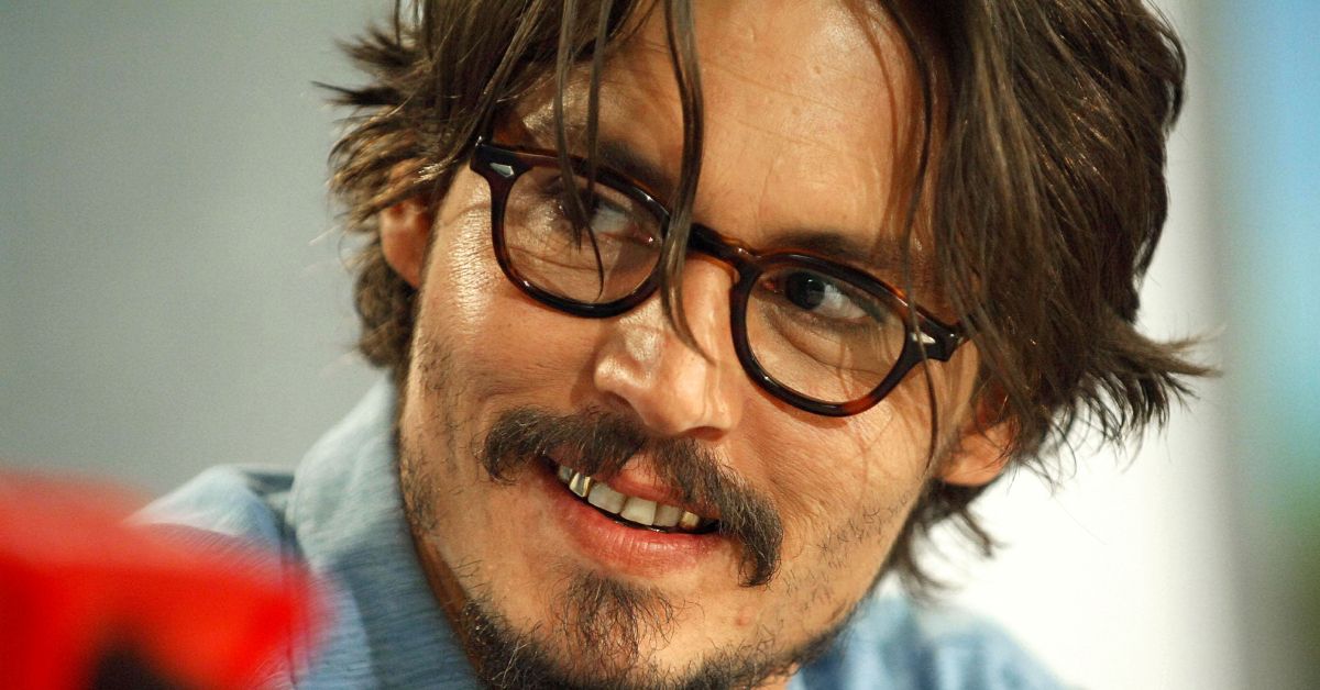 Johnny Depp's teeth close up