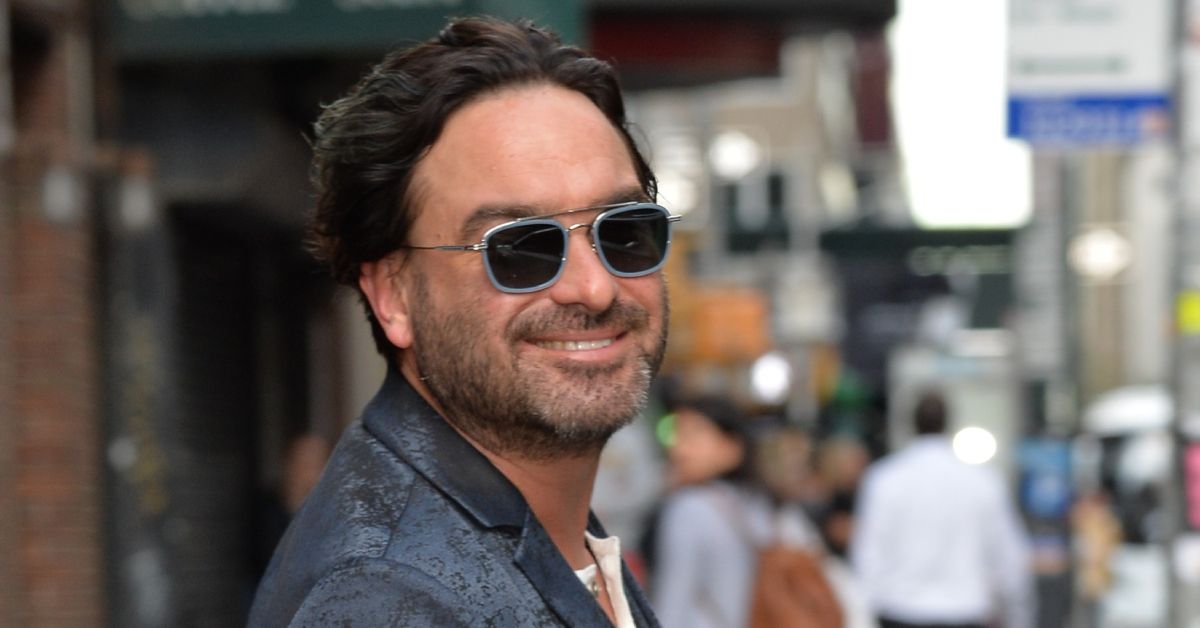 Johnny Galecki at The Late Show with Stephen Colbert