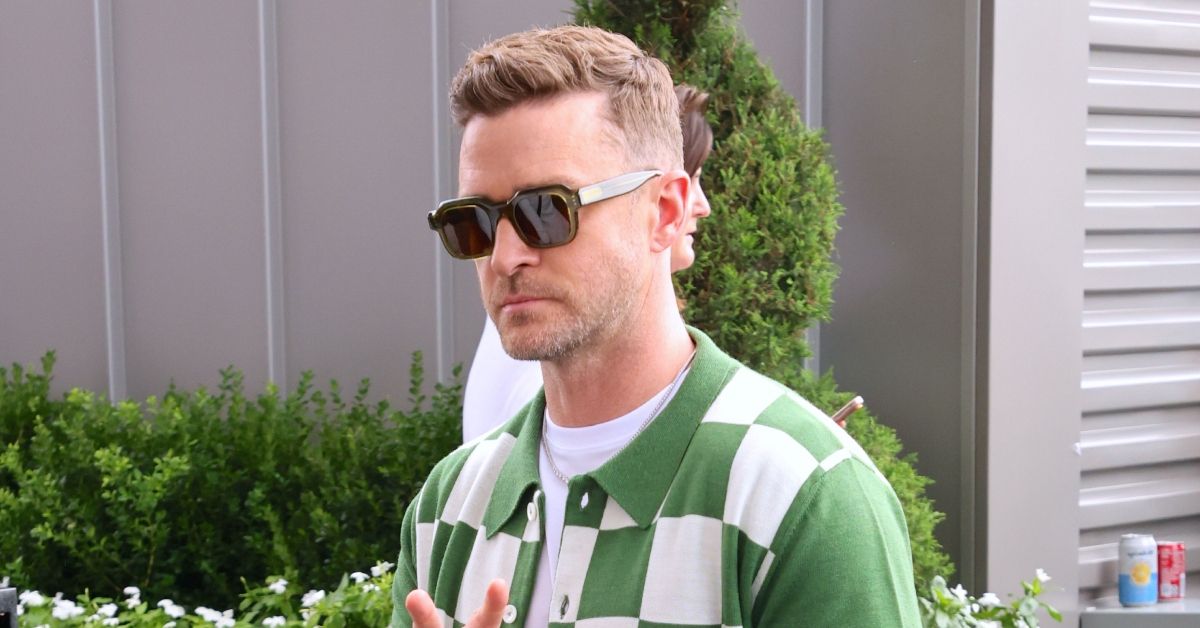 Justin Timberlake at 2023 U.S. Open