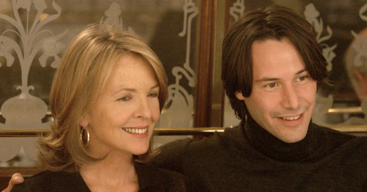 Keanu Reeves and Diane Keaton from the movie Something's Gotta Give