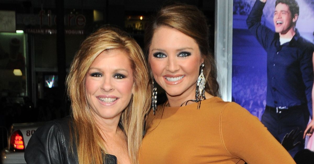 Leigh Anne Tuohy and Collins Tuohy at the Joyful Noise premiere