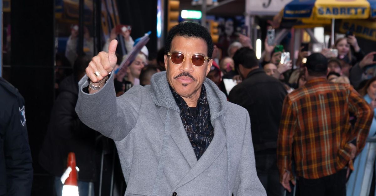 Lionel Richie at Good Morning America in 2023