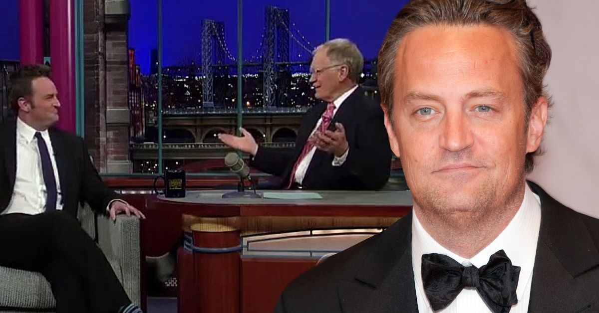 Matthew Perry Took A Serious Approach To His Interview With David Letterman