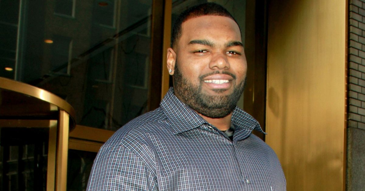 Michael Oher at PIX 11Morning News in 2011