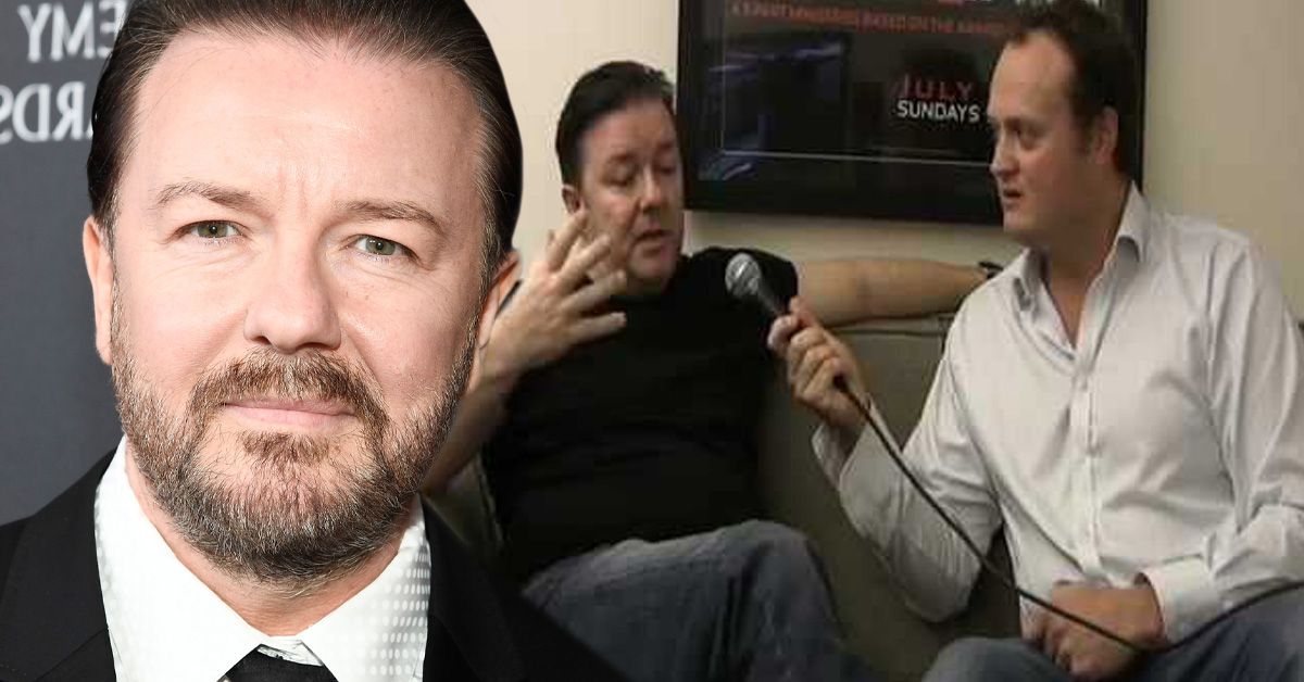 Ricky Gervais Relentlessly Roasted This Celebrity Interviewer In Some ...