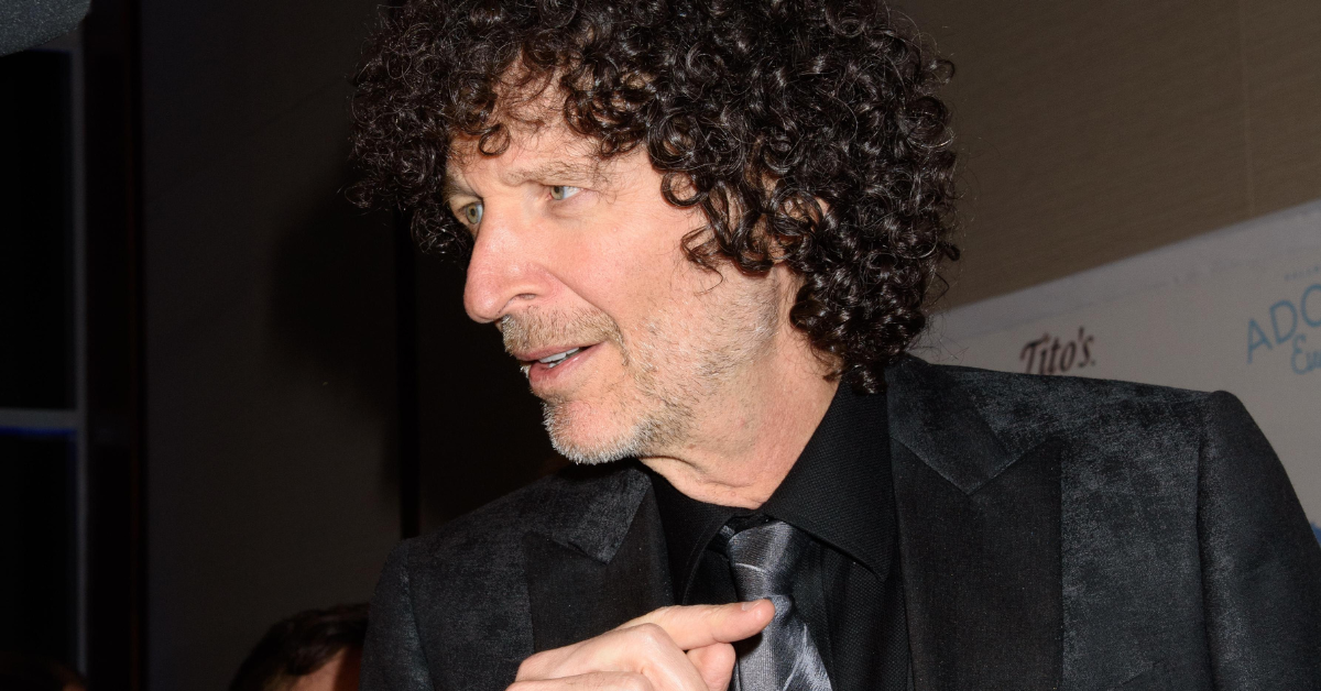 Howard Stern at Gala Pier 60 in New York