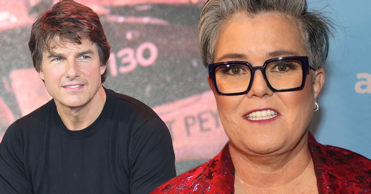 Rosie O'Donnell and Tom Cruise
