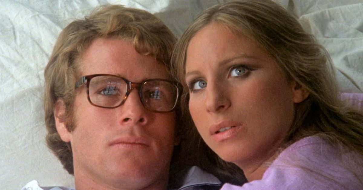 Barbra Streisand and Ryan O'Neal from What's Up Doc
