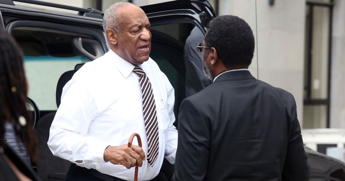 Bill Cosby at the Montgomery Court House.
