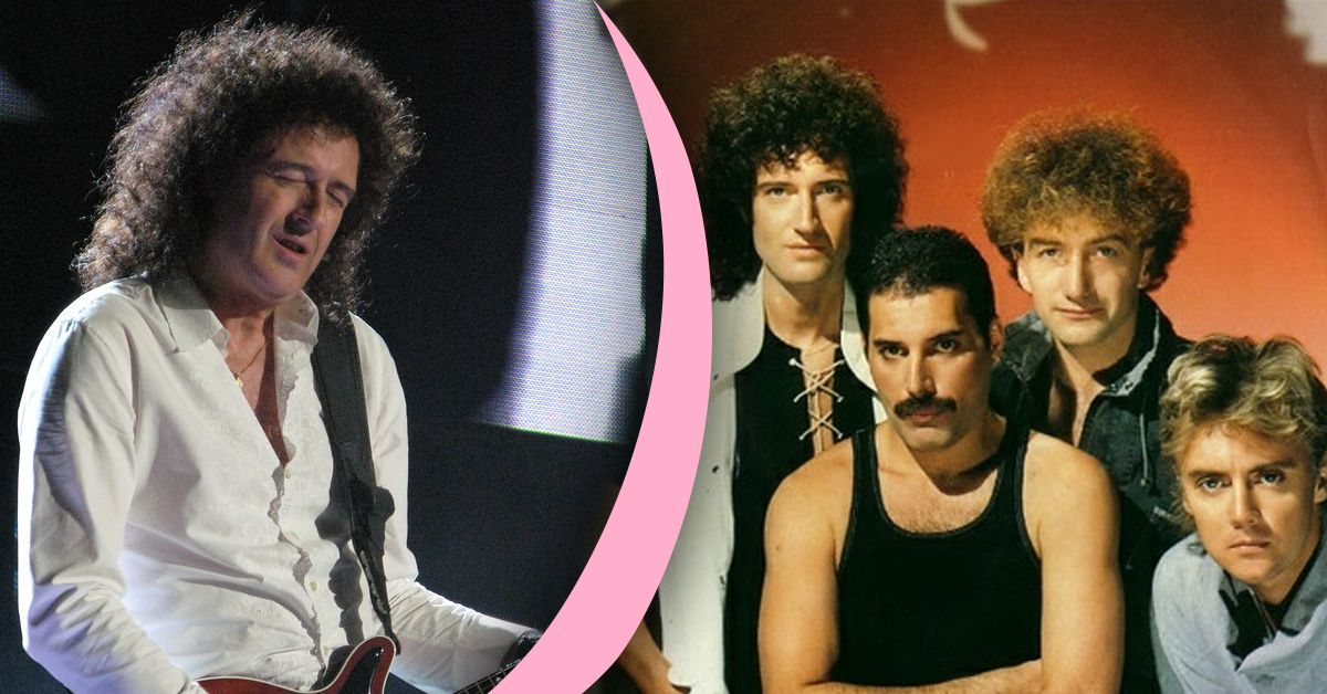 Brian May and Queen band members