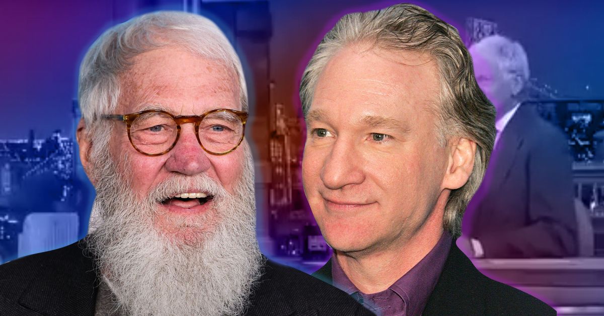 David Letterman and Bill Maher 