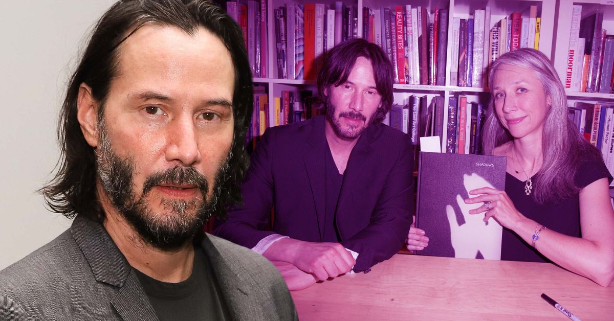 Keanu Reeves' Girlfriend Alexandra Grant book launch