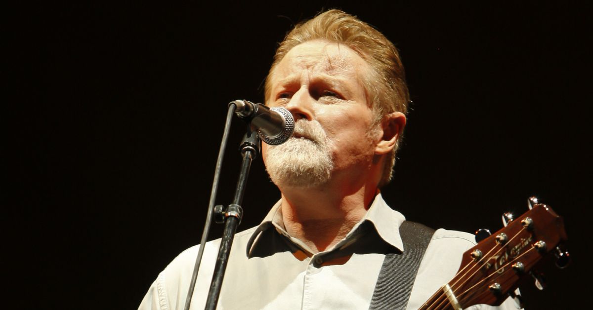 Don Henley in front of a crowd