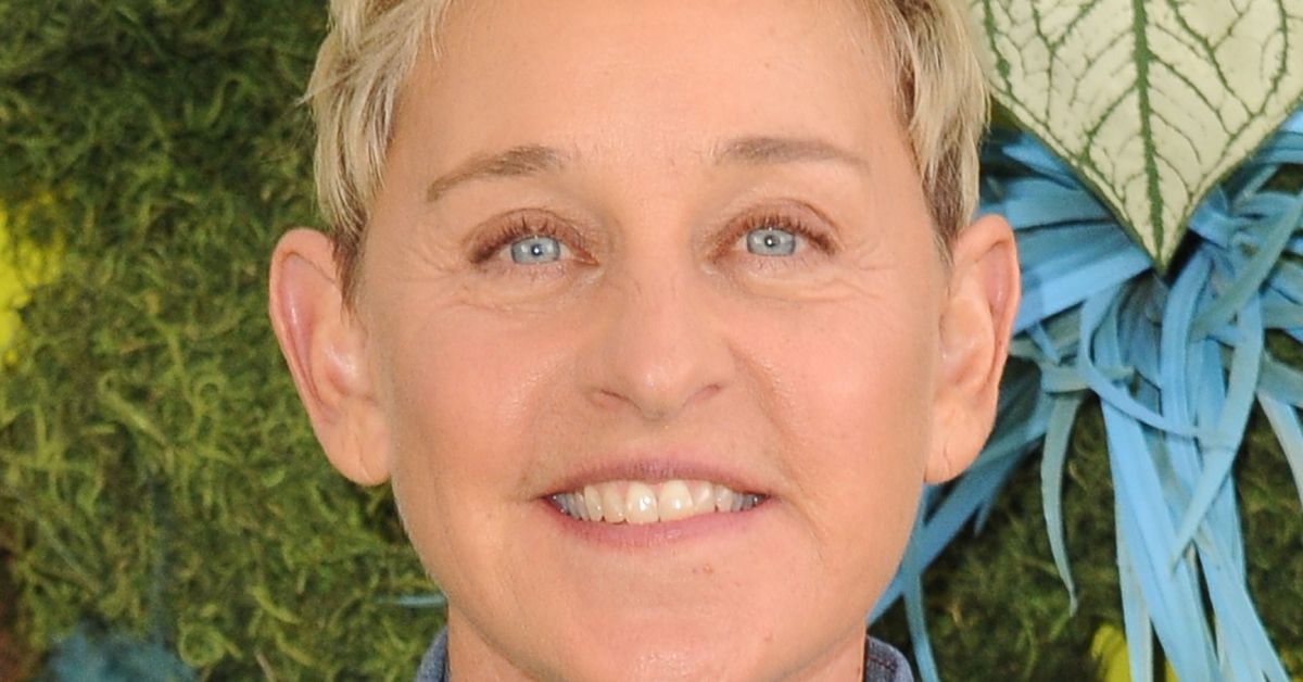 A close-up of Ellen DeGeneres smiling