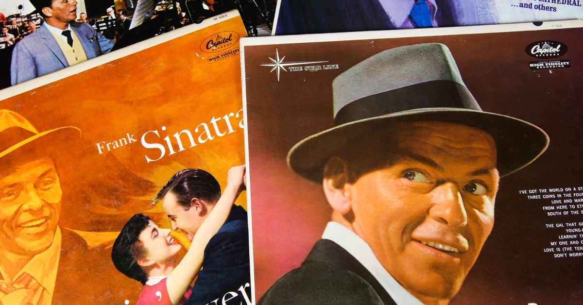 various Frank Sinatra album covers 
