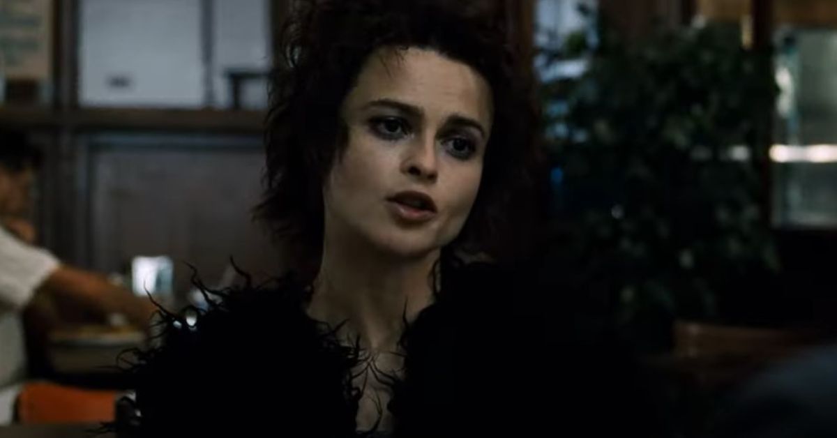 Helena Bonham Carter fight club scene-