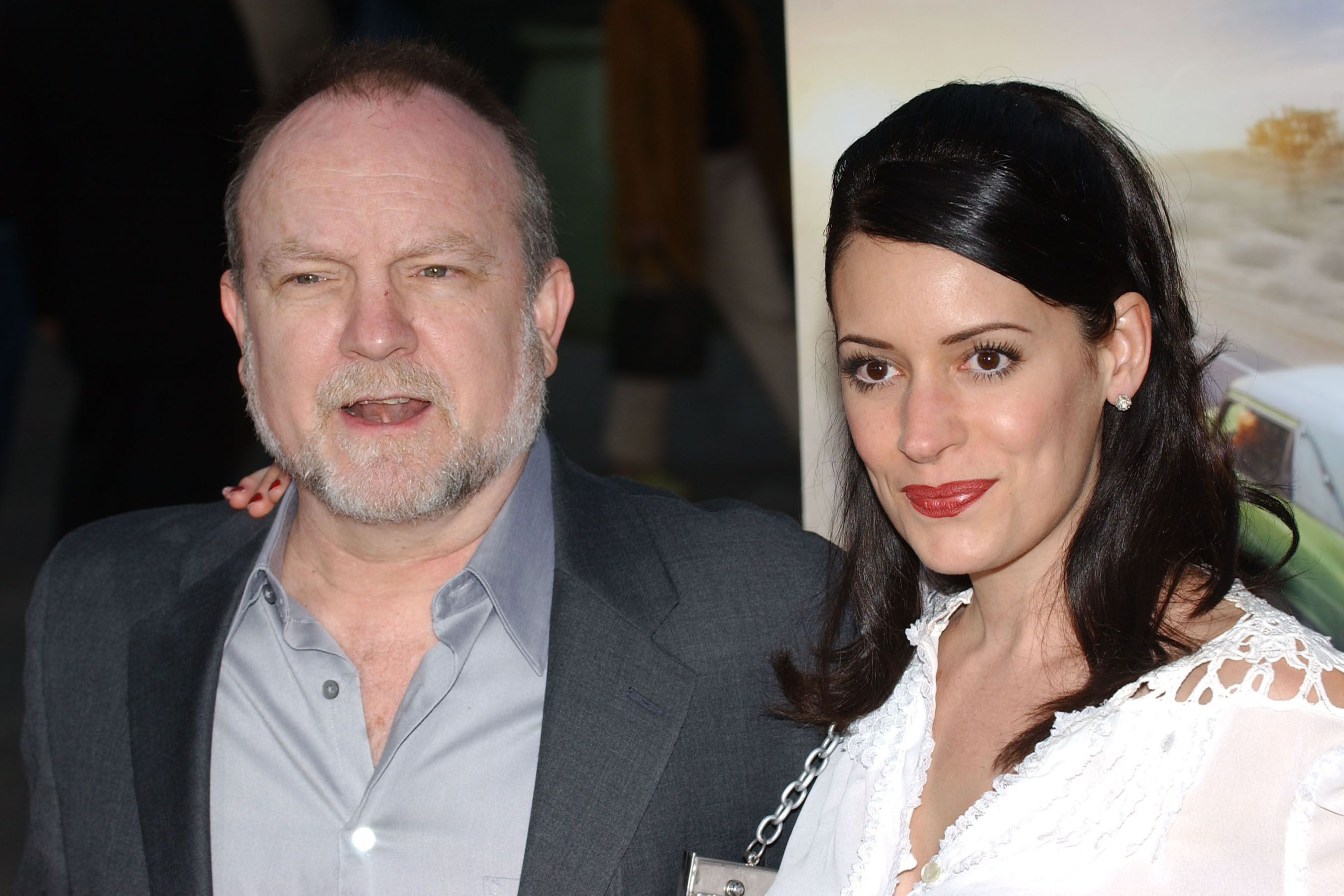 Jim Beaver and Paget Brewster at the HBOs SIX FEET UNDER Season 5 Premiere