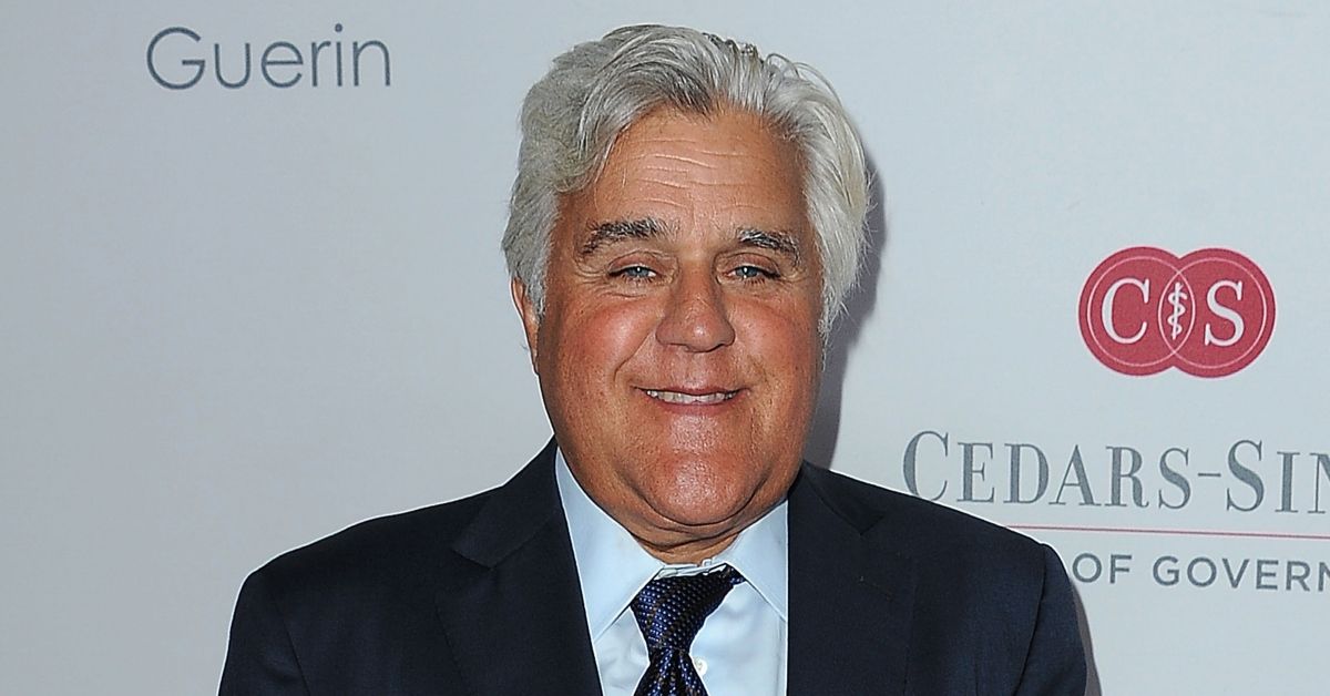 Jay Leno on the red carpet