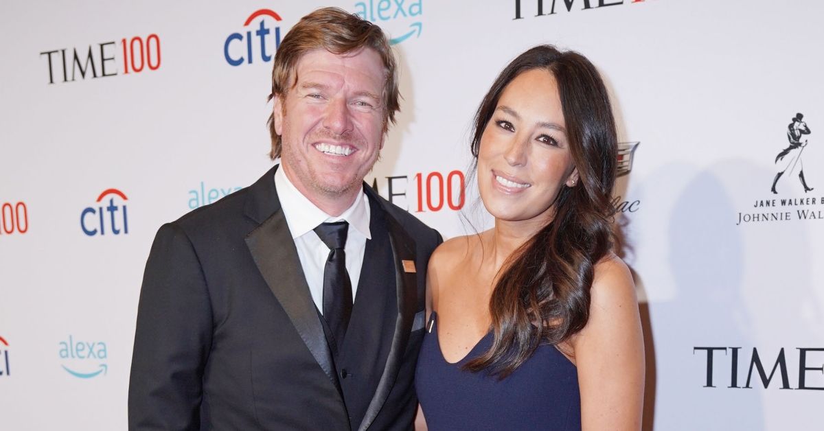 Chip and Joanna Gaines looking close