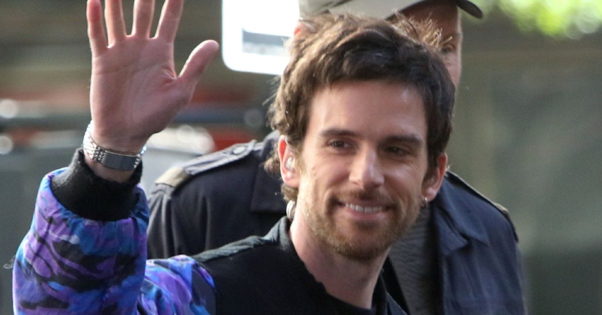 Guy Berryman on the red carpet