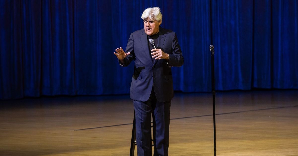 Jay Leno doing stand up