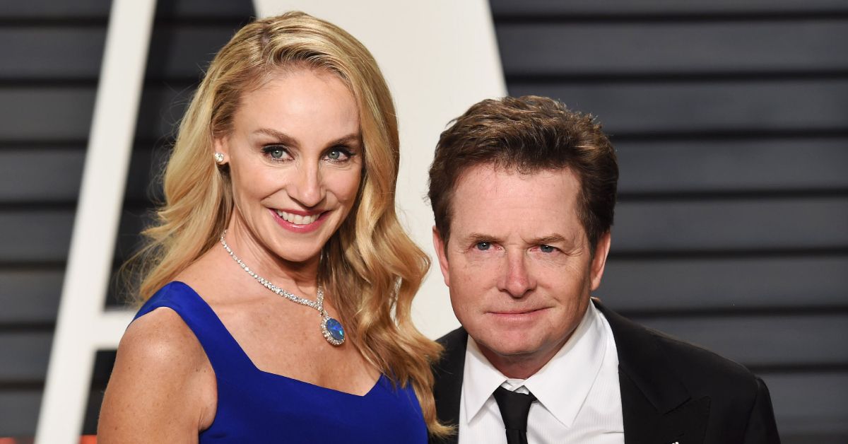 Michael J. Fox and his wife Tracy Pollan