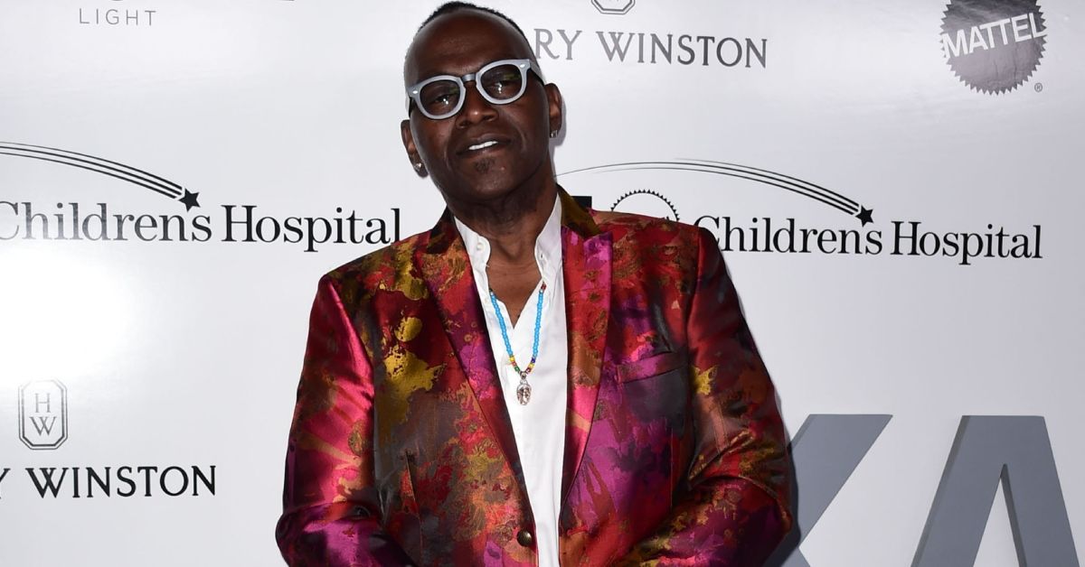 Randy Jackson standing on the red carpet