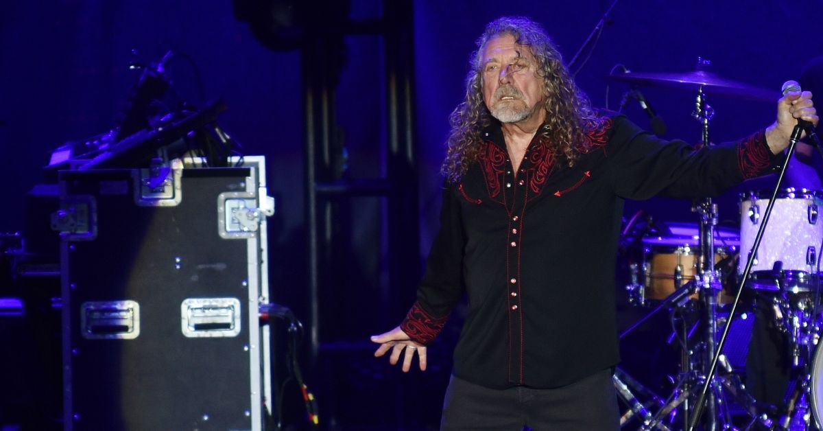 Robert Plant performing Pilsen, Czech Republic in 2016