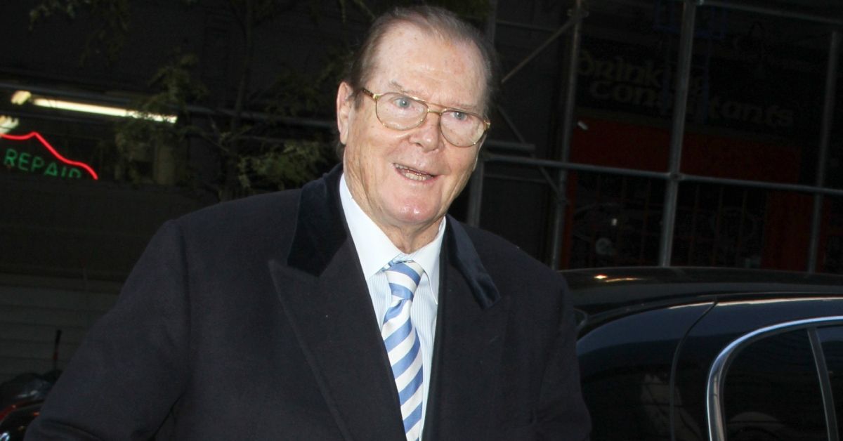 Roger Moore appearance on 'Good Day NY' in 2012