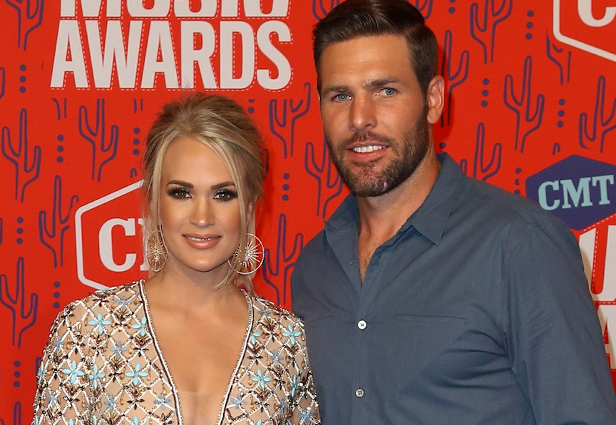 Carrie Underwood and Mike Fisher 