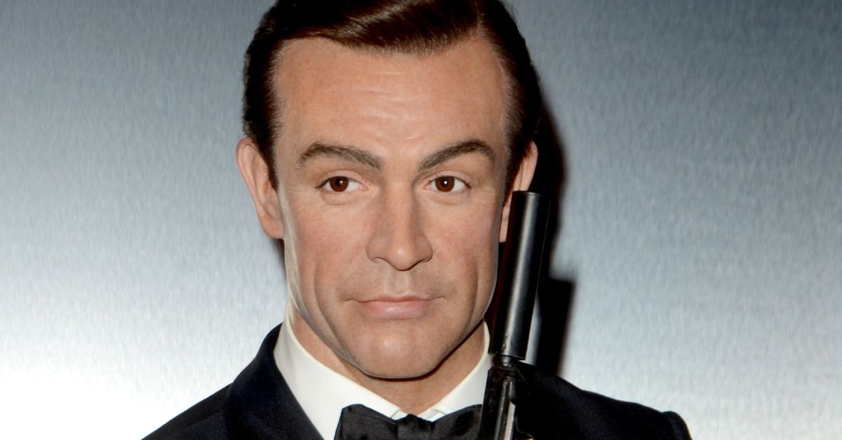 Sean Connery James Bond wax figure in LA, California