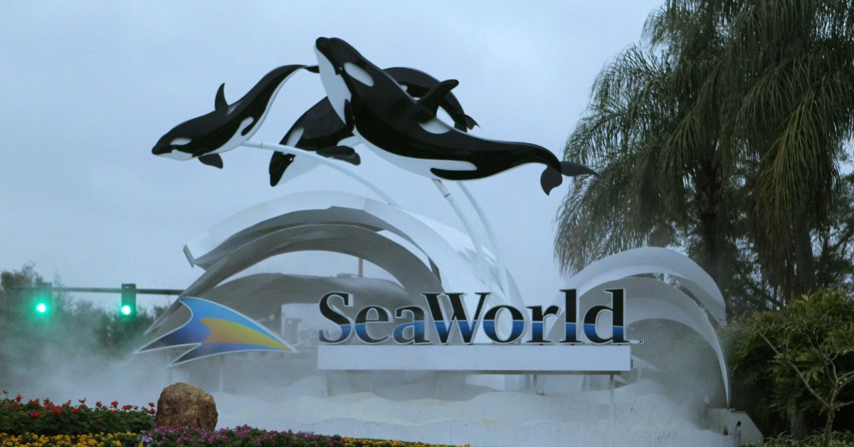 SeaWorld entrance