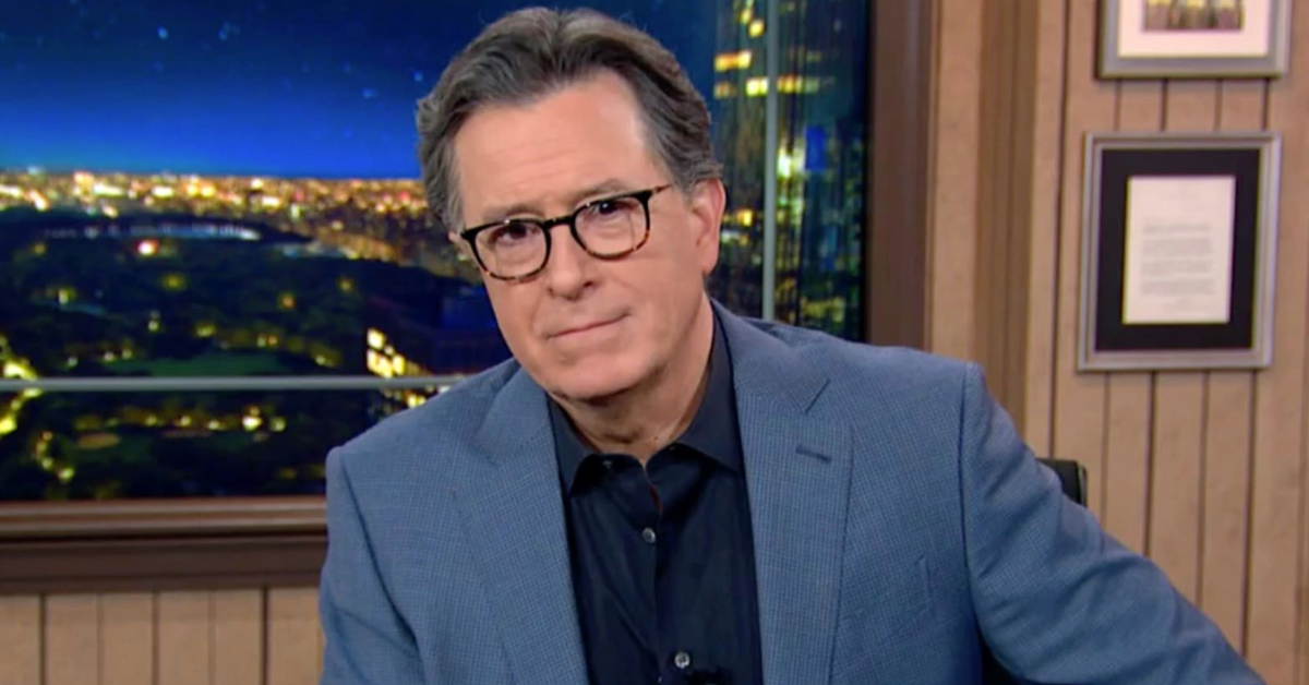 The Late Show Audience Booed This Announcement By Stephen Colbert