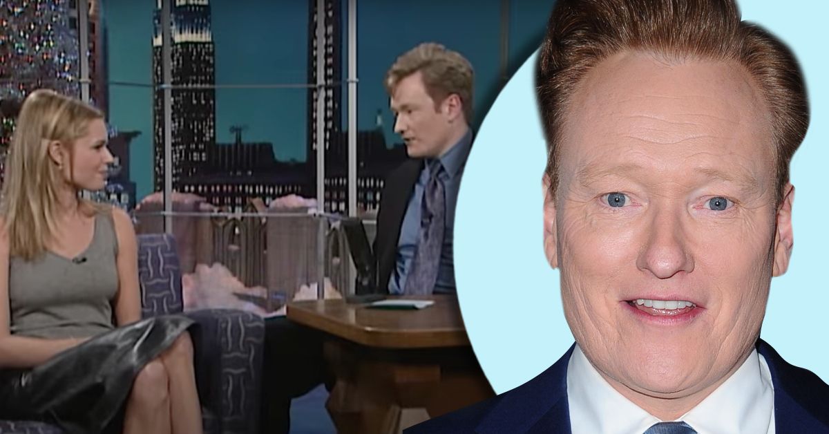 Conan O'Brien interview Rebecca Romijn