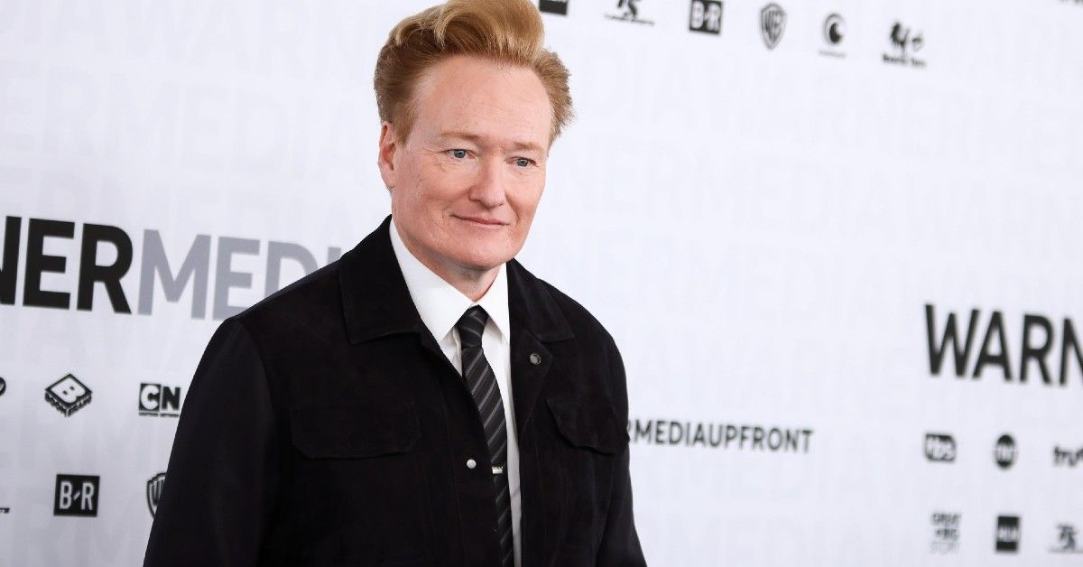 Conan O'Brien on the red carpet