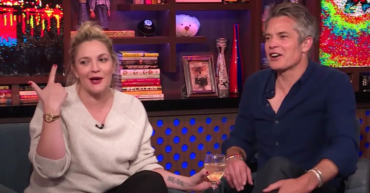 Drew Barrymore and Timothy Olyphant from Watch What Happens Live