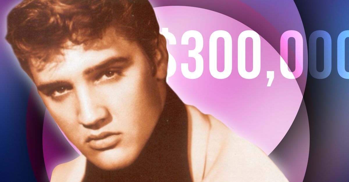 Elvis Presley's First Recording Sells For $300,000