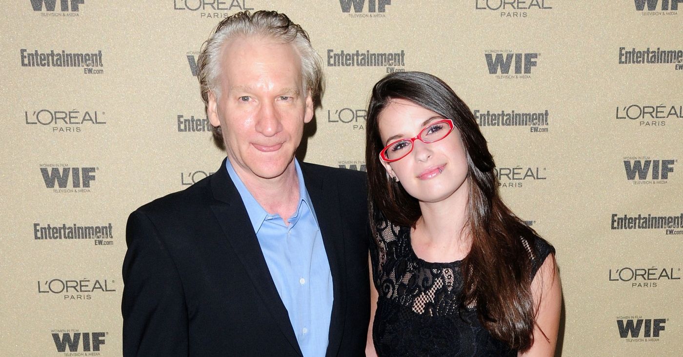 Bill Maher with Cara Santa Maria