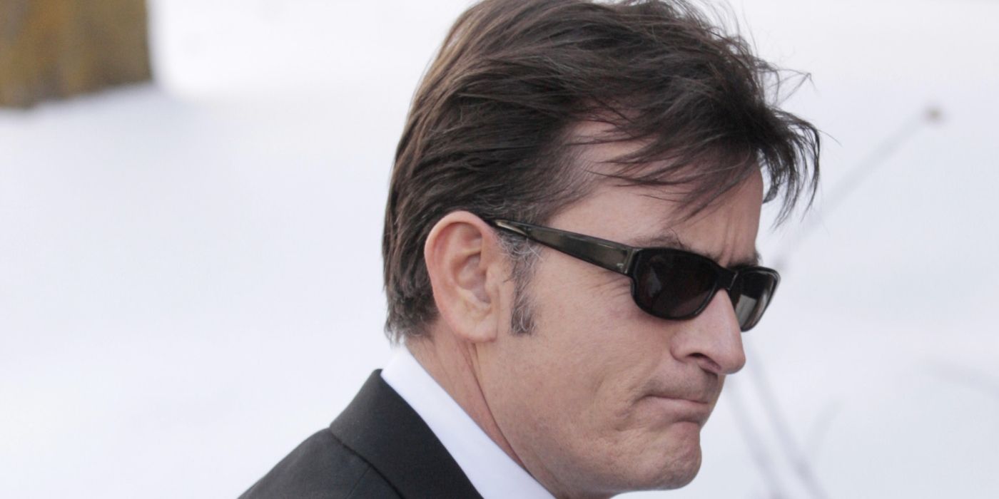 Charlie Sheen at court in Colorado