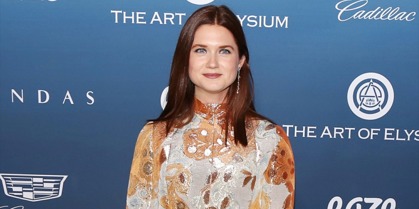 Bonnie Wright on the red carpet