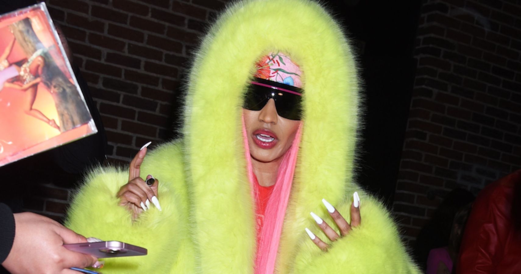 Nicki Minaj Turns Heads In Ridiculous Outfit After Announcing Her First Tour In Years