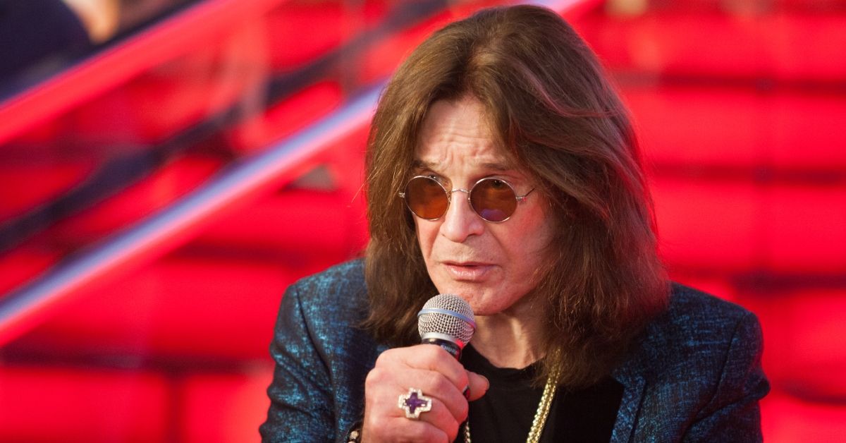 Ozzy Osbourne at signing ceremony for name star Vegas Crocus City Mall 