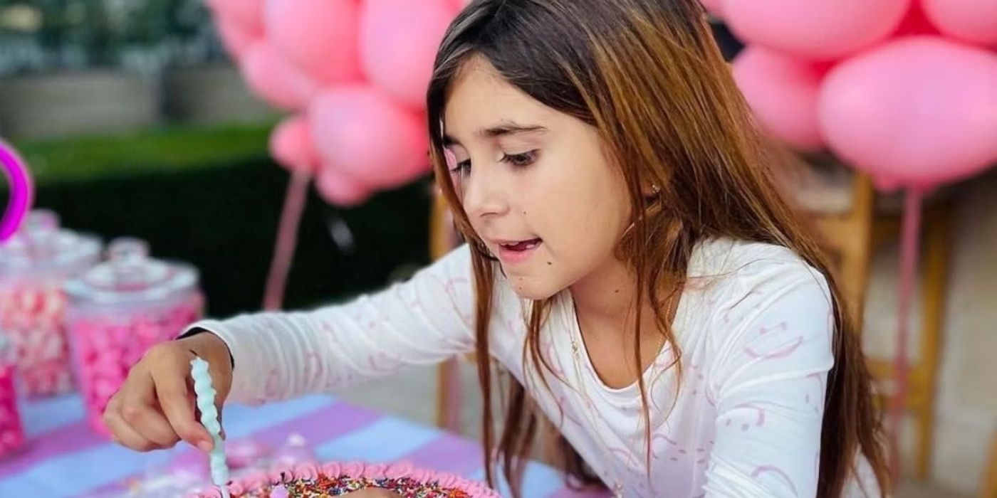Penelope Disick at birthday party