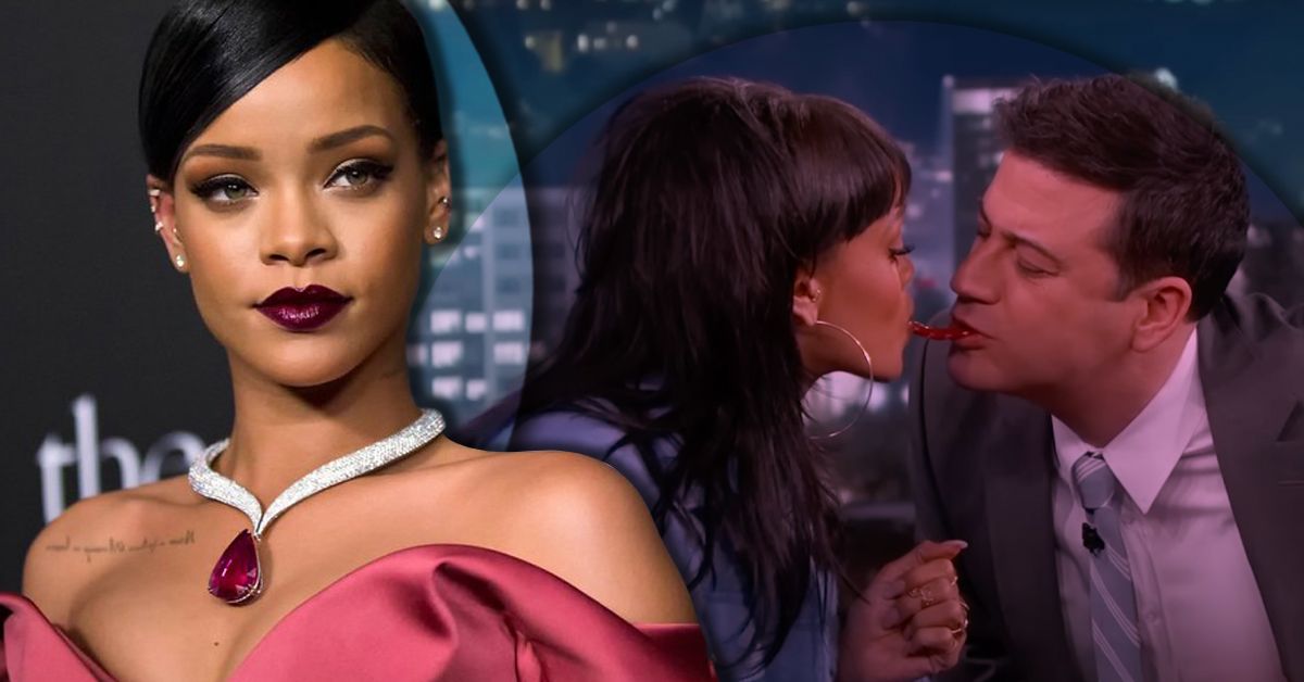 Rihanna interview on Jimmy Kimmel Live