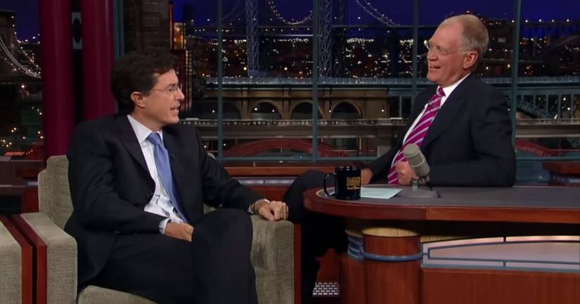 An Awkward Stephen Colbert Interview With David Letterman Only Proved ...