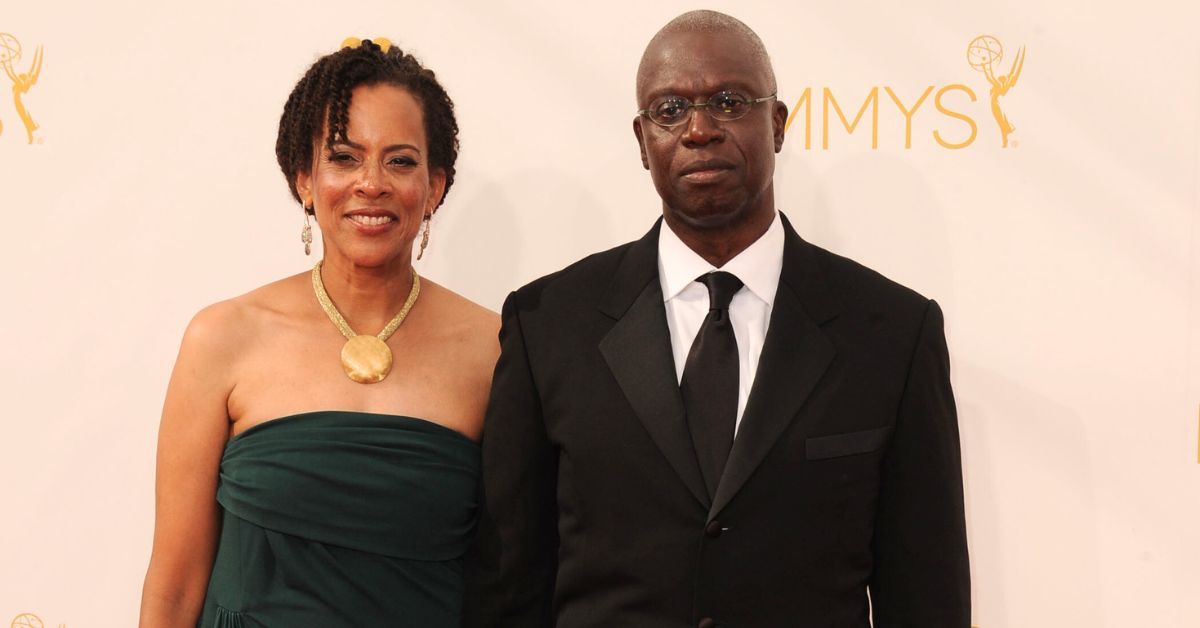Andre Braugher with his wife