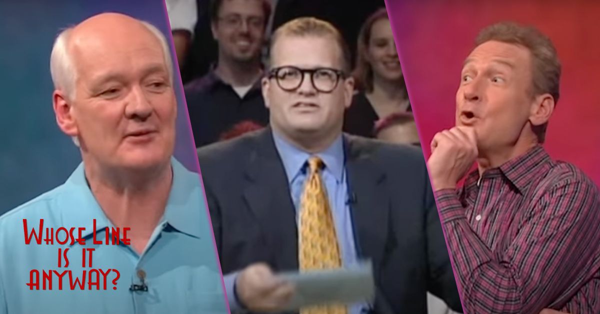 The Cast Of Whose Line Is It Anyway host Drew Carey 