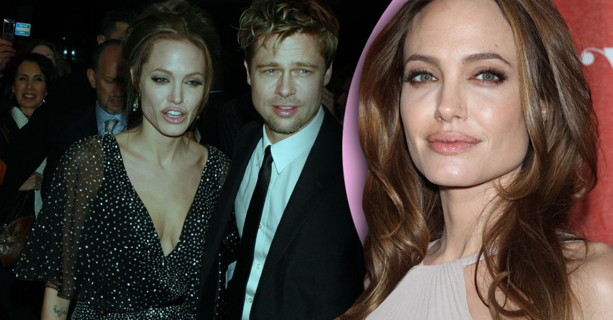 Angelina Jolie and her ex-husband Brad Pitt