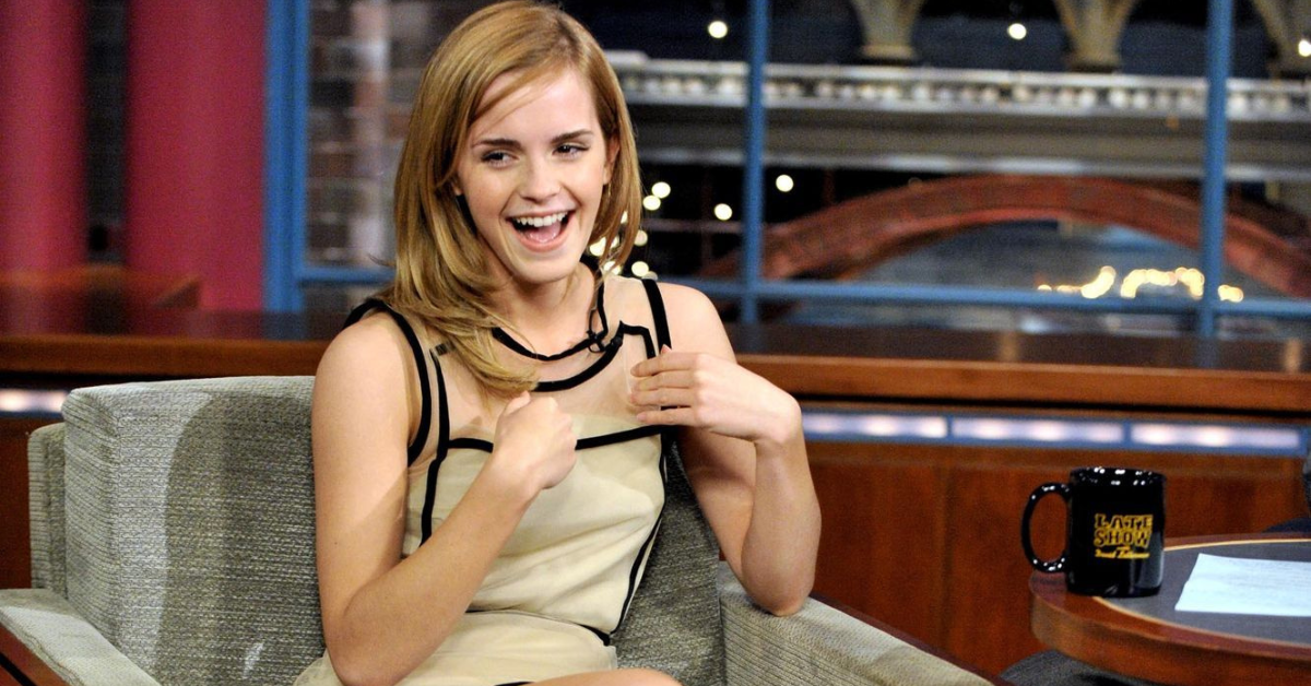 Emma Watson Late Show