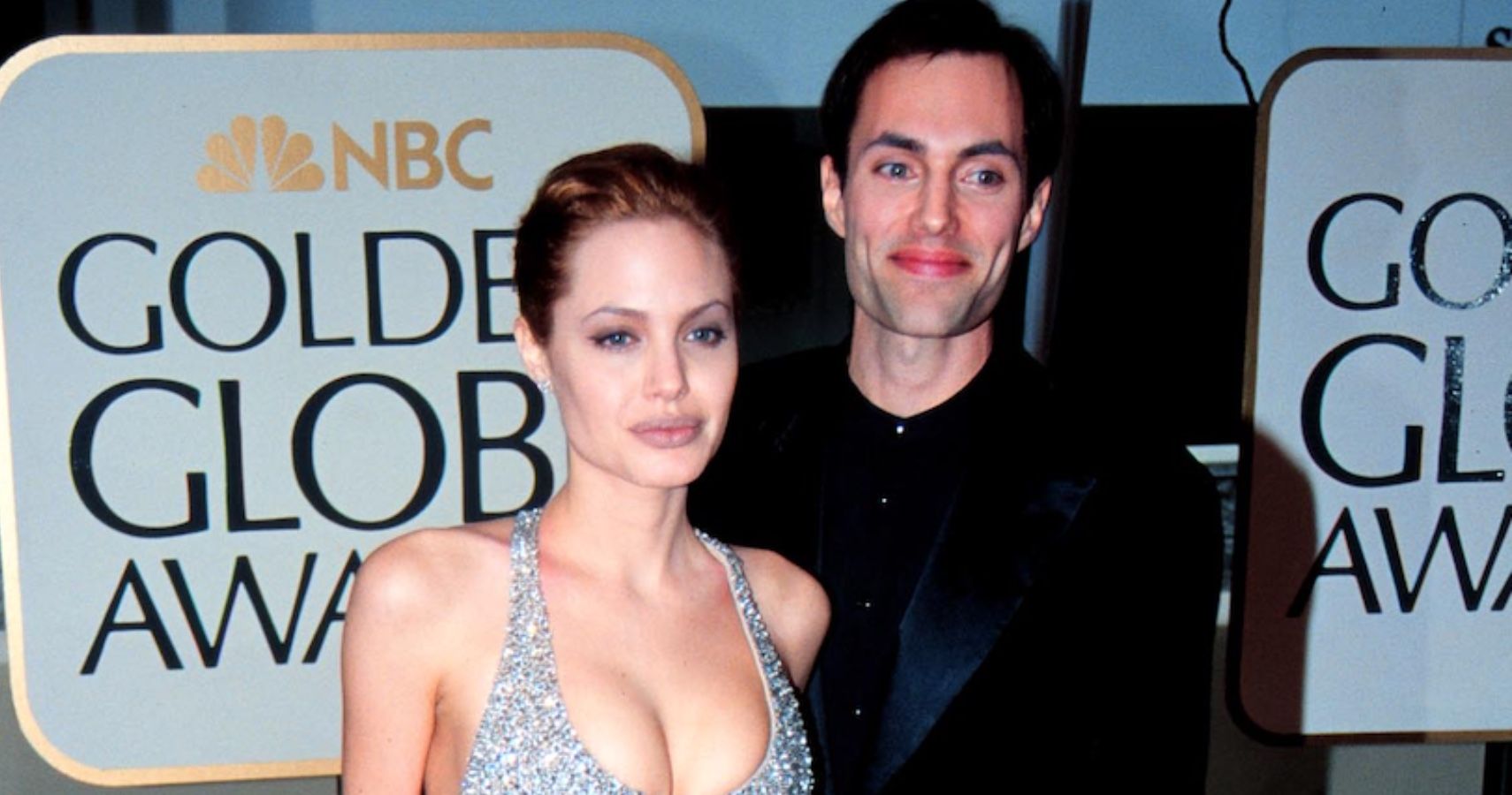 Angelina Jolie with brother James Haven 